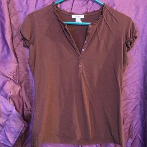 Brown super soft tee